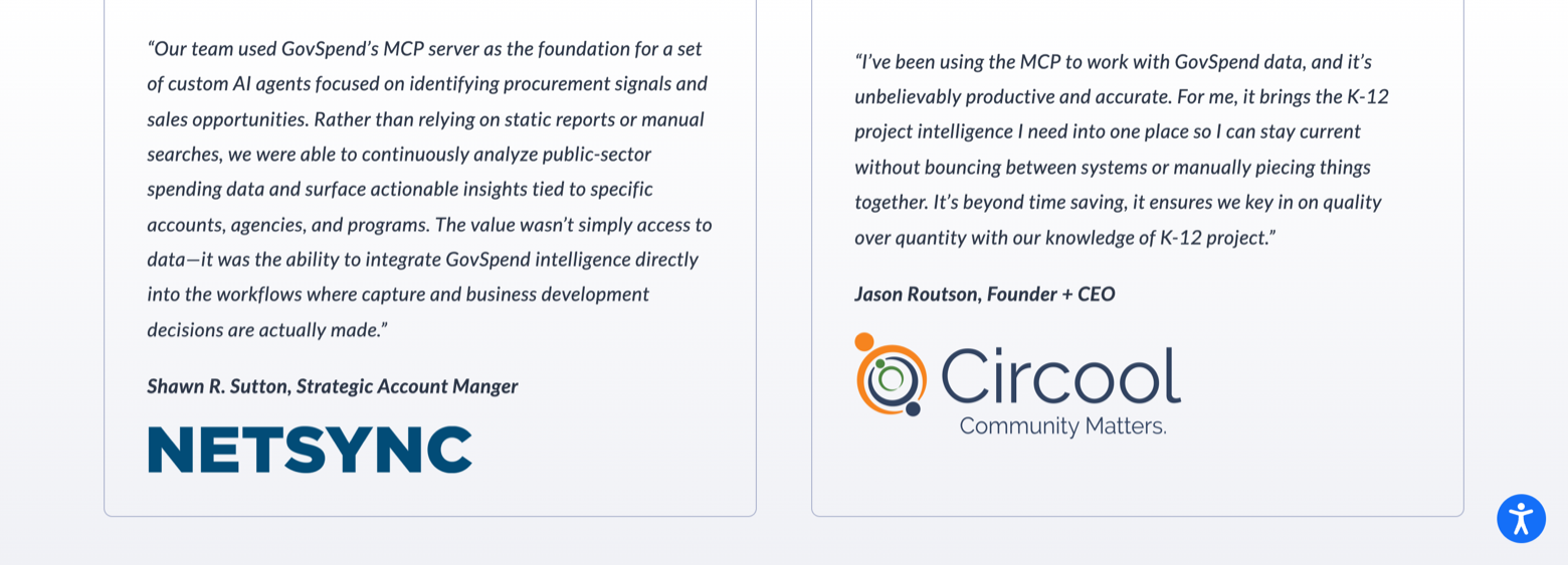 Netsync armó agentes propios sobre el servidor; Circool lo describe como "unbelievably productive and accurate".